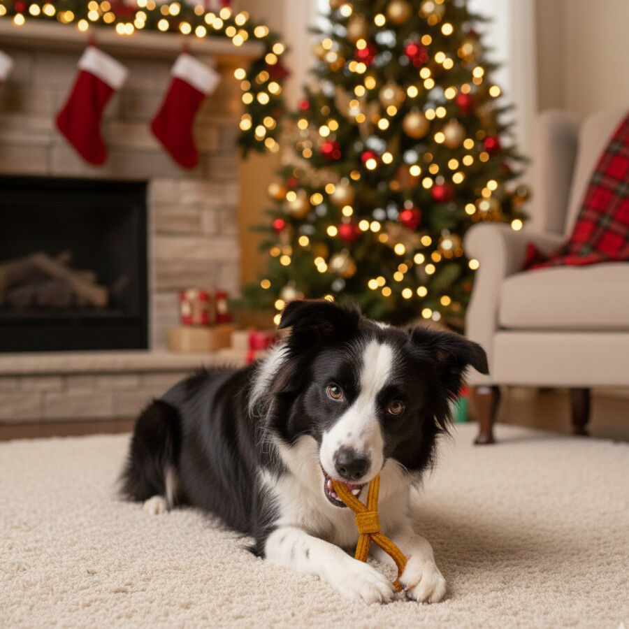 Wonder Christmas Churro de Lazo para perros thumbnail