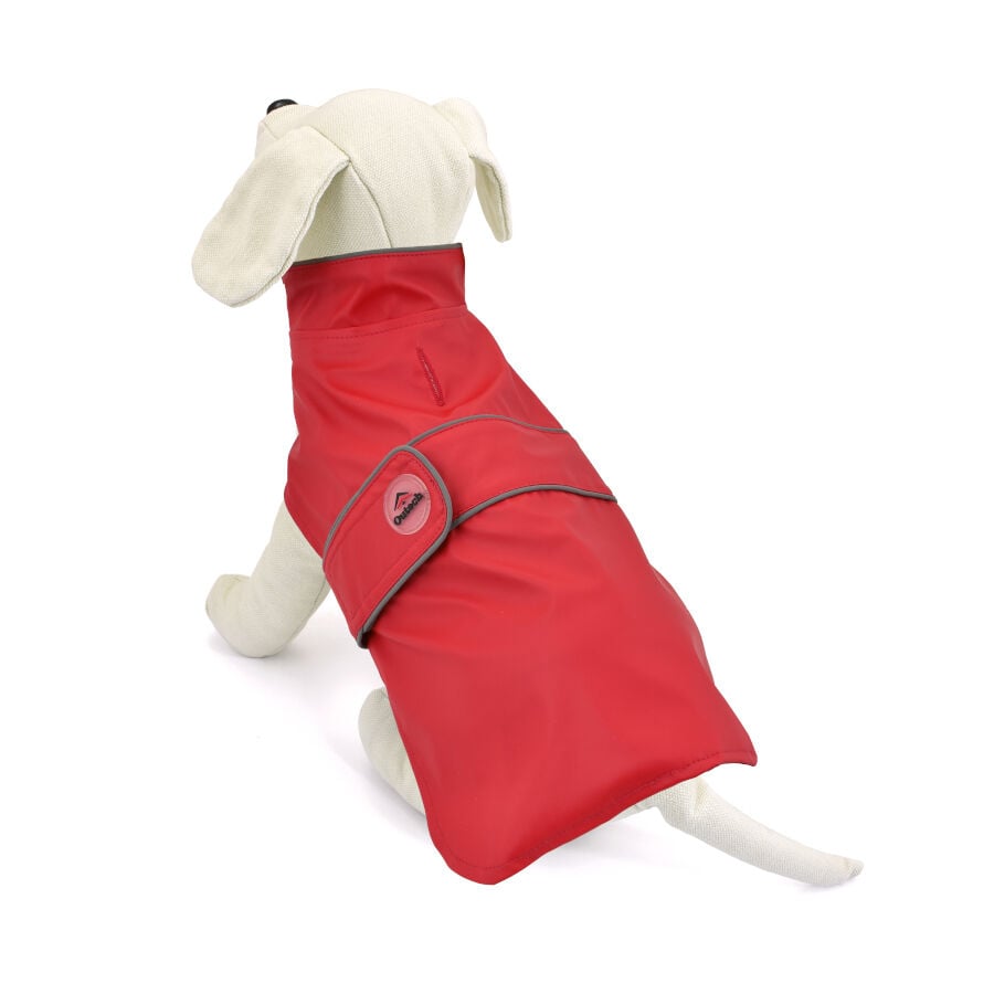 Outech Apolo Chubasquero Rojo para perros, , large Imagen numero 2
