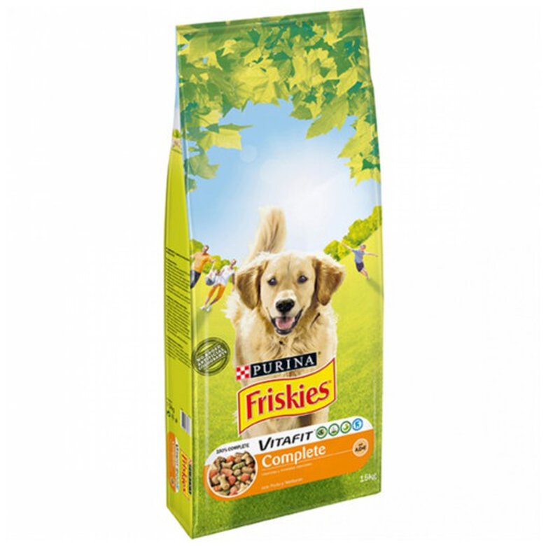 Friskies Adult Pollo y Verduras pienso para perros image number null