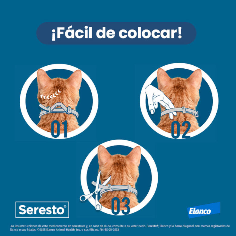 Seresto Collar Antiparasitario para gatos thumbnail