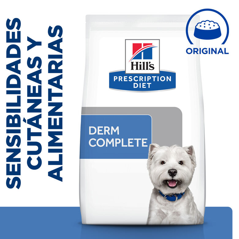 Hill&#039;s Prescription Diet Derm Complete Mini pienso para perros thumbnail