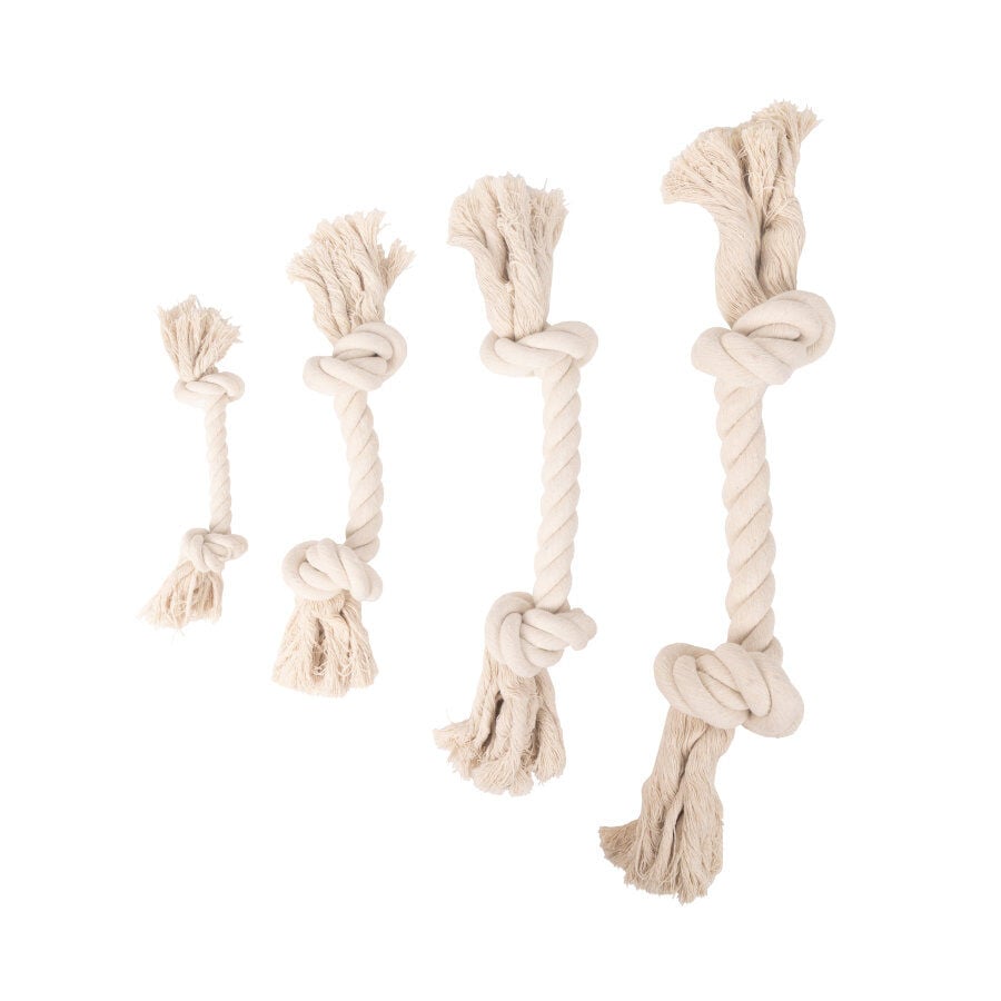Tootoy! Pull Natural Rope Bone juguete de cuerda para perros, , large Imagen numero 3