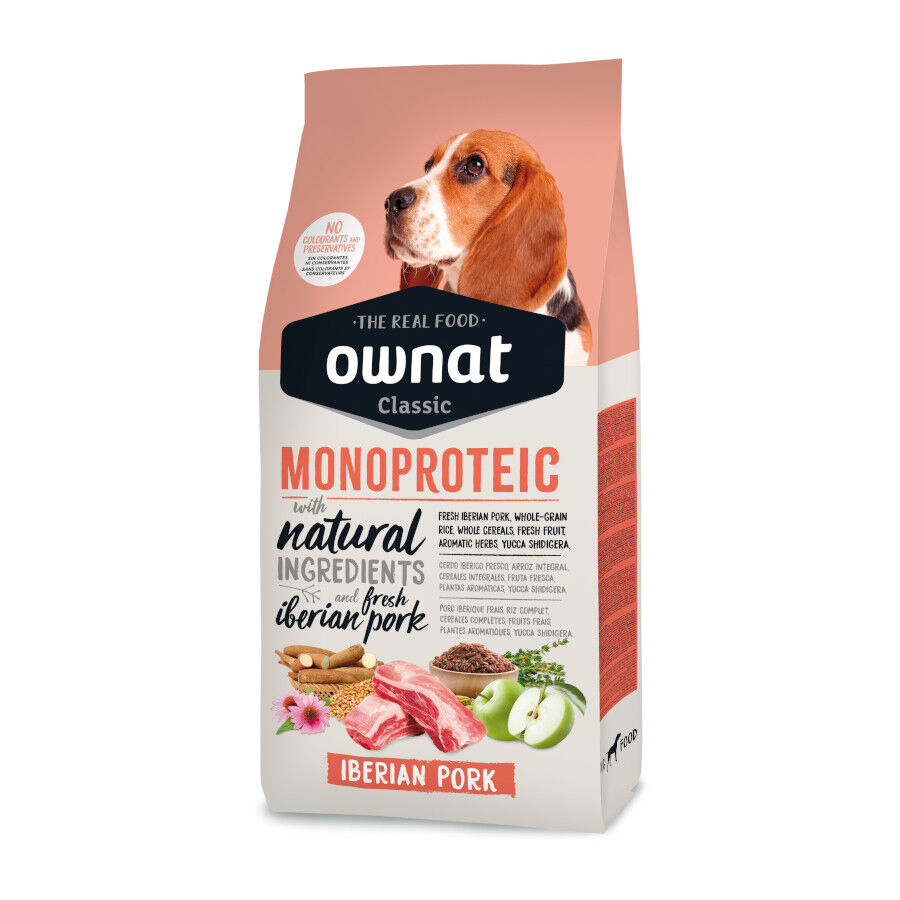 Ownat Classic Monoproteico Pienso Cerdo Ibérico para perros