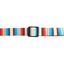 Gotoo Arnés estampado de rayas multicolor para perros, , large indicador imagen numero 5