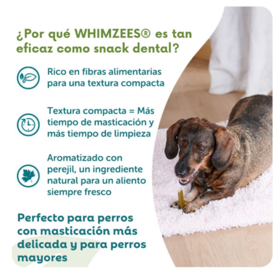 14 barritas Whimzees Snacks Dentales Soft Value Bags M para perros, , large Imagen numero 2
