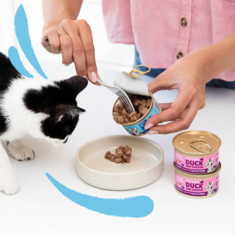 Edgard &amp; Cooper Trocitos de Pollo en Salsa lata para gatos thumbnail