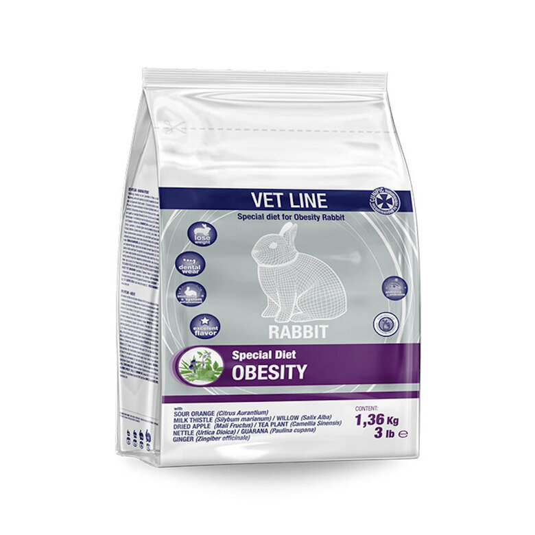 Cunipic Vet Line Obesity Heno Silvestre para conejos, , large image number null