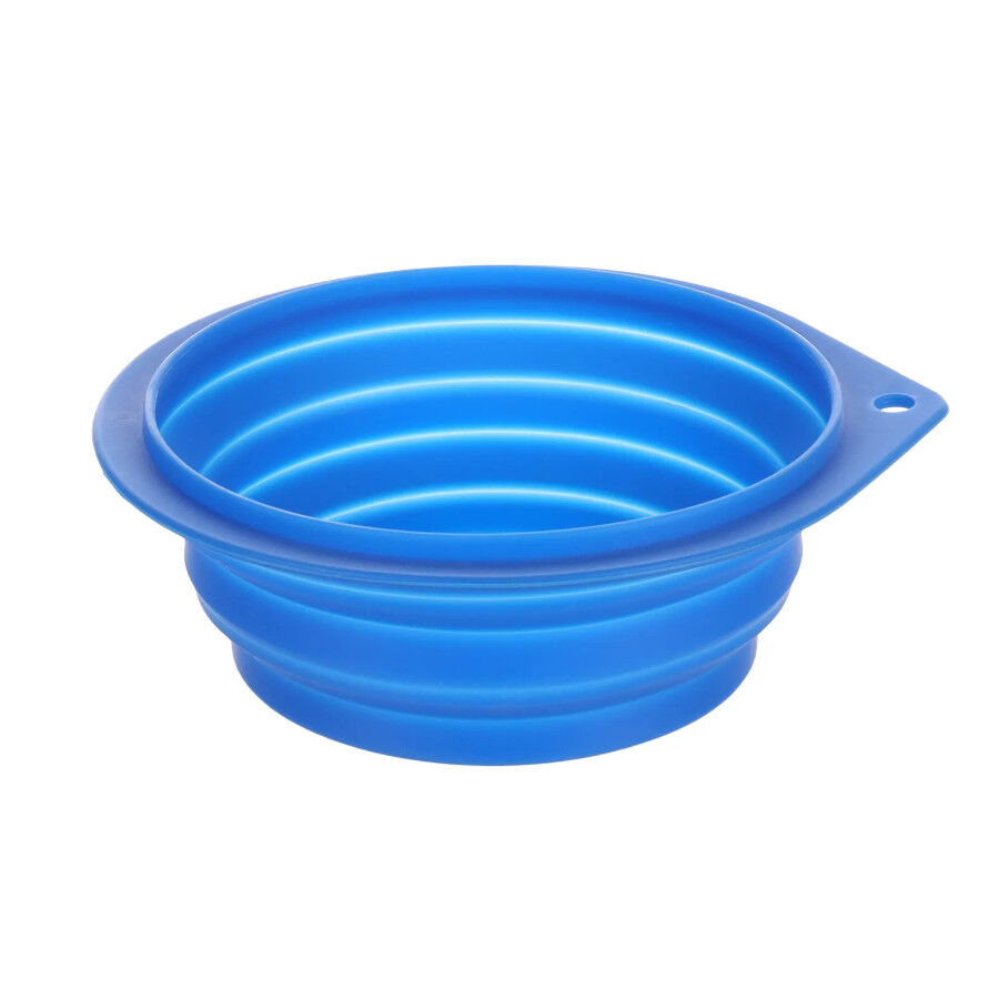 Flamingo Comedero y Bebedero Plegable de Silicona para perros, , large Imagen numero 1