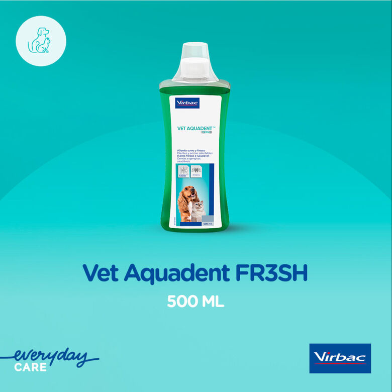Virbac Vet Aquadent Enjuague Bucal para perros y gatos thumbnail