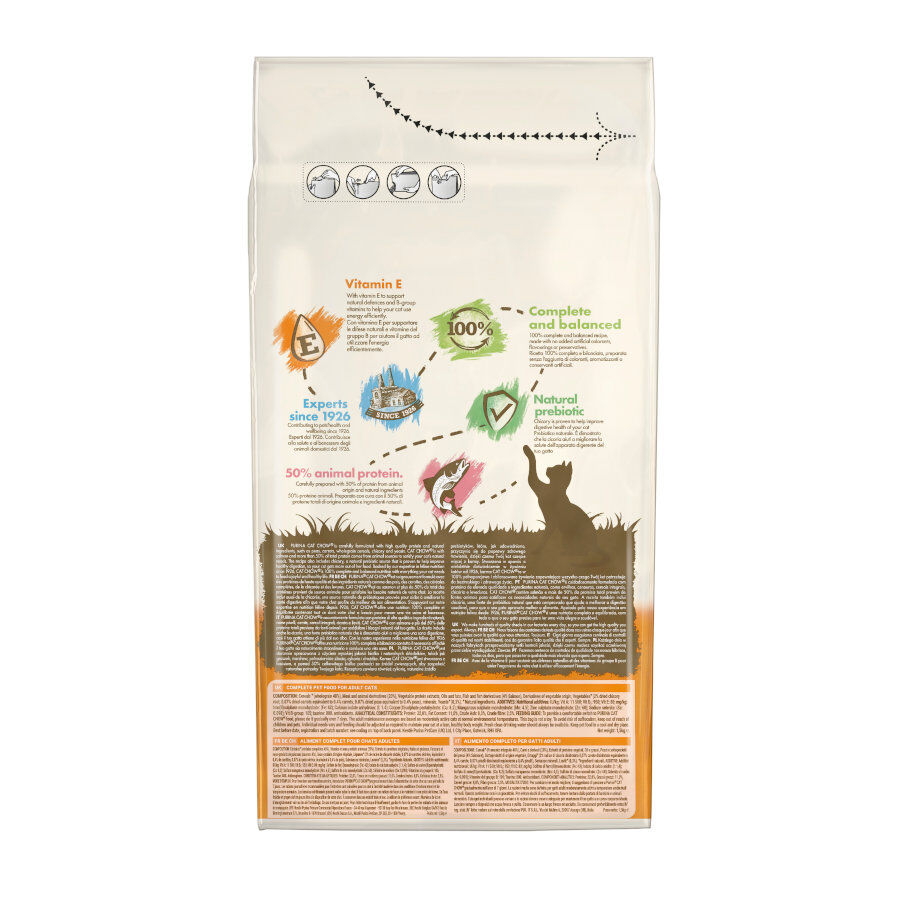 Cat Chow Adult Salmón Pienso para gatos thumbnail