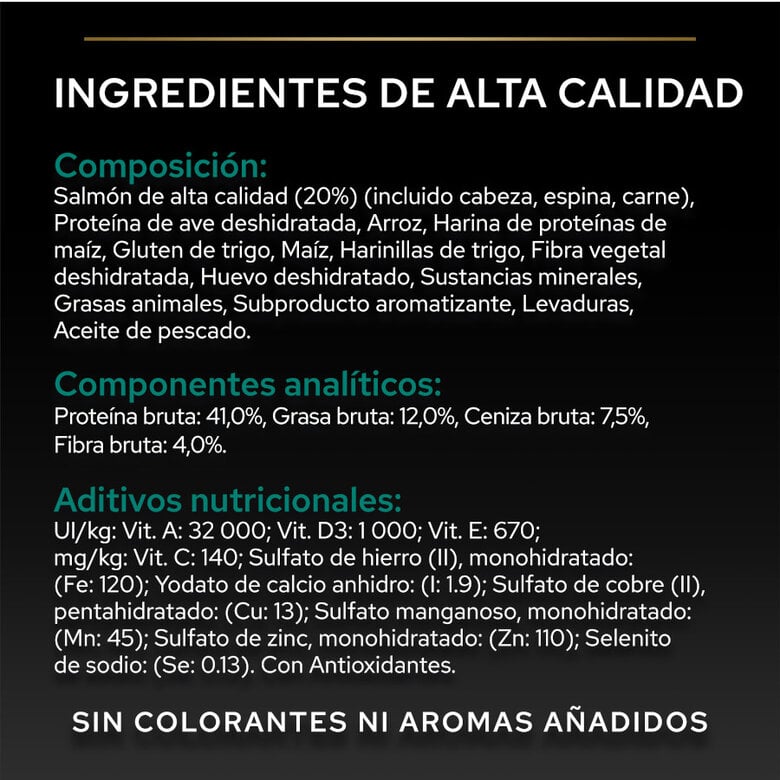 10 kg Pro Plan Adult Sterilized Salmón Pienso para gatos,  Imagen numero 3 10 kg Pro Plan Adult Sterilized Salmón Pienso para gatos, , large Imagen numero 3