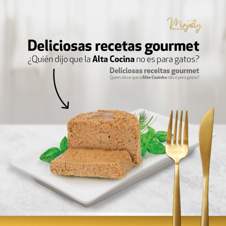 Majesty Kitten Gold Selection Mousse lata – Pack thumbnail