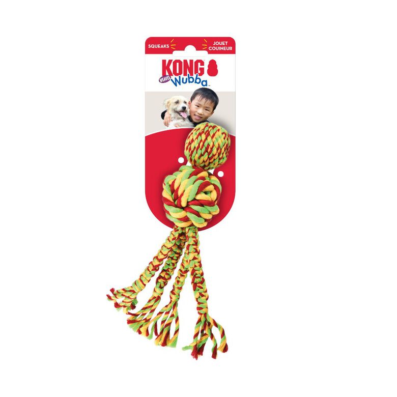 Kong Wubba Weaves Cuerda para perros thumbnail