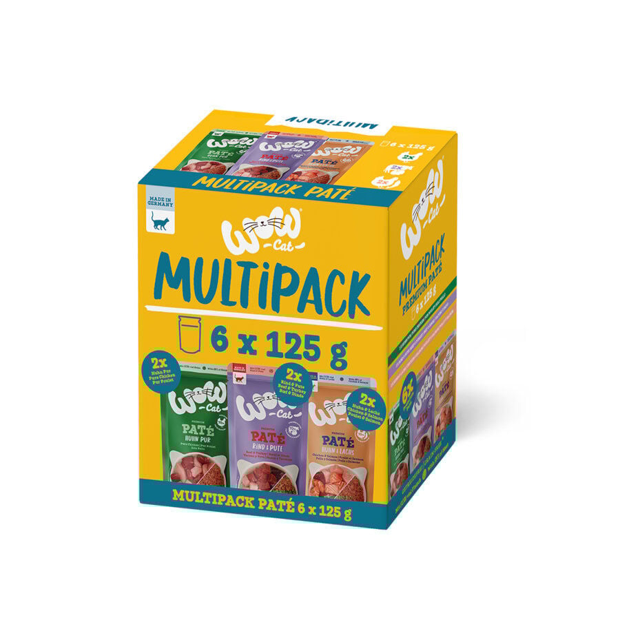 Wow Food Adult Paté sobre para gatos