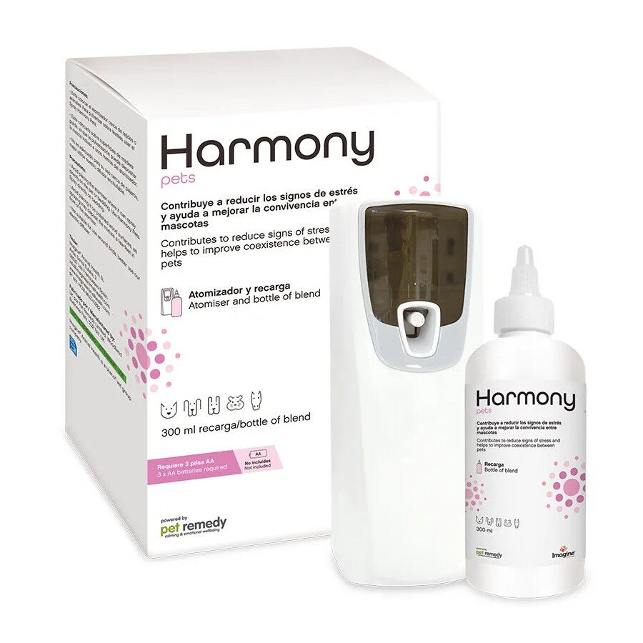 Atomizador + Recambio 300 ml Uranovet Imagine Harmony Pets Atomizador para animales, , large Imagen numero 1