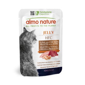 Almo Nature HFC Atún y Pollo en Gelatina sobre para gatos