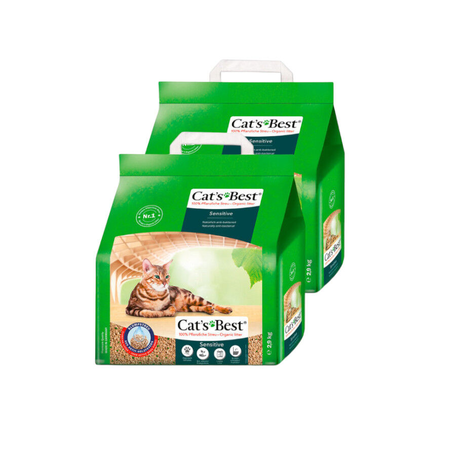 Cat's Best Sensitive Arena Biodegradable para gatos