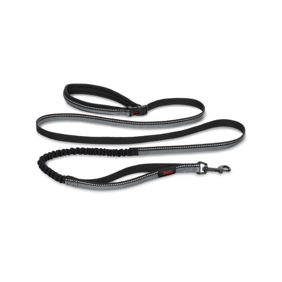 Halti correa de canicross acolchada negra para perros, , large Imagen numero 1