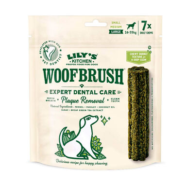 Lily's Kitchen Snacks Dentales Woofbrush Large para perros