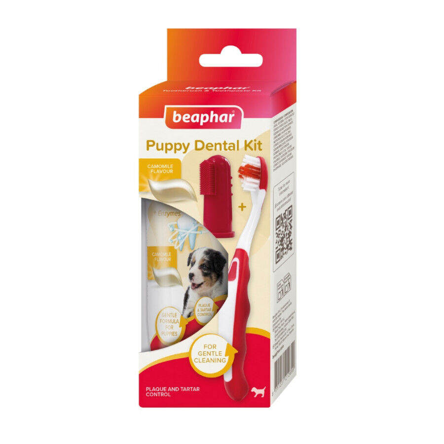 Beaphar Pack Dental Pasta y Cepillo para Cachorros