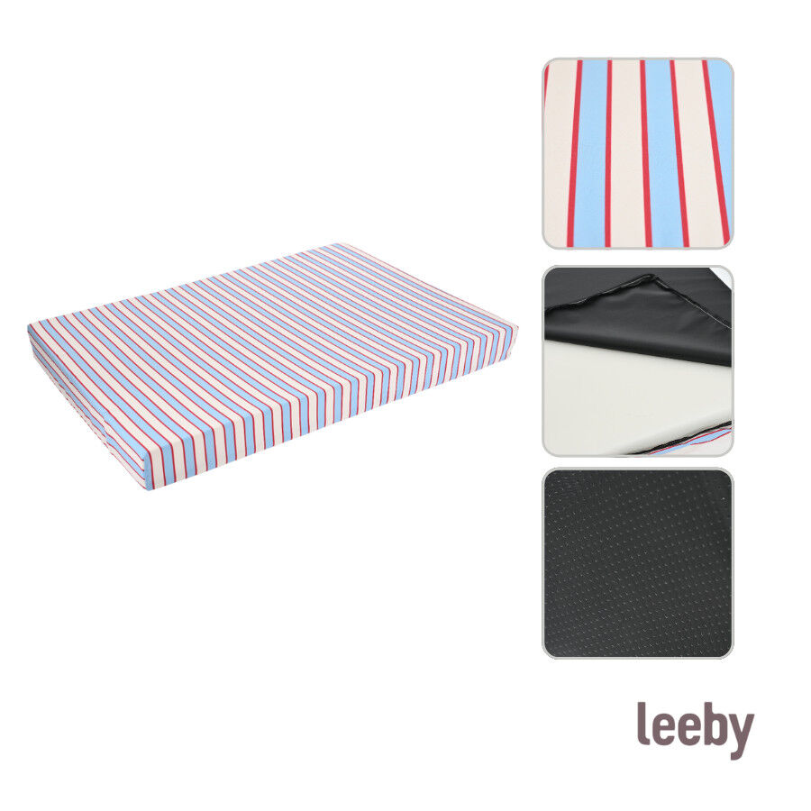 Leeby Colch&oacute;n Rayas Anchas para perros, , large Imagen numero 6