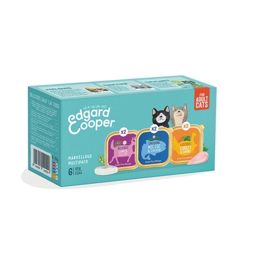 Edgard & Cooper Multipack tarrinas para gatos Imagen numero 1