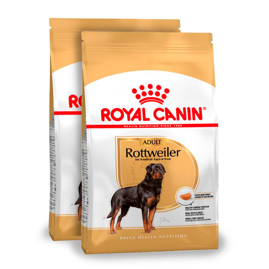 2 x 12 kg Royal Canin Adult Rottweiler pienso para perros &iexcl;Pack ahorro!, , large Imagen numero 1