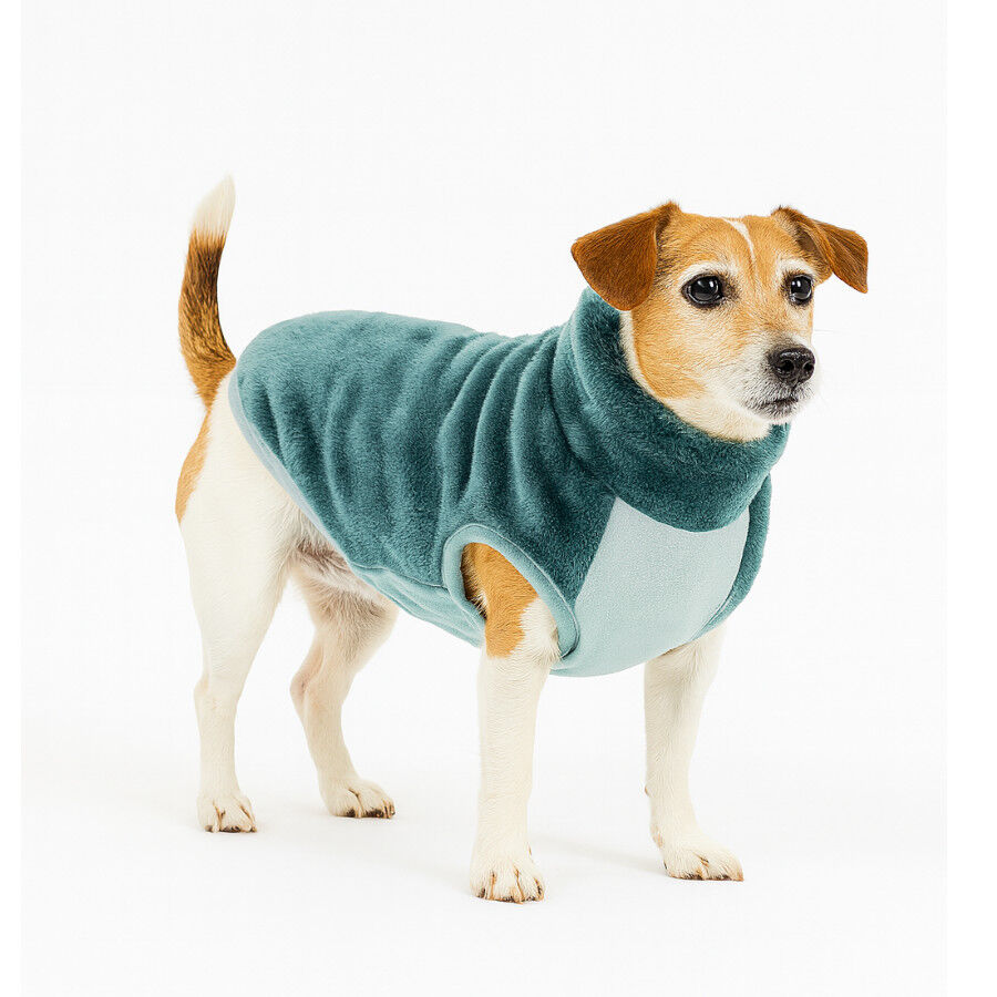 Outech Forro Polar Aguamarina para perros thumbnail