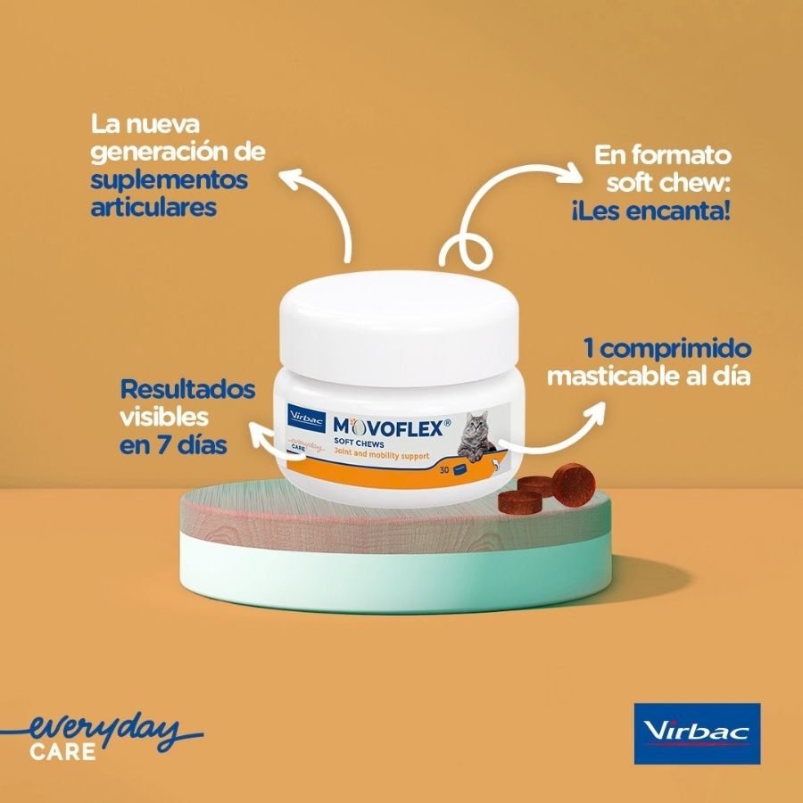 30 uds. Virbac Movoflex Soft Chews Suplemento para gatos, , large Imagen numero 2