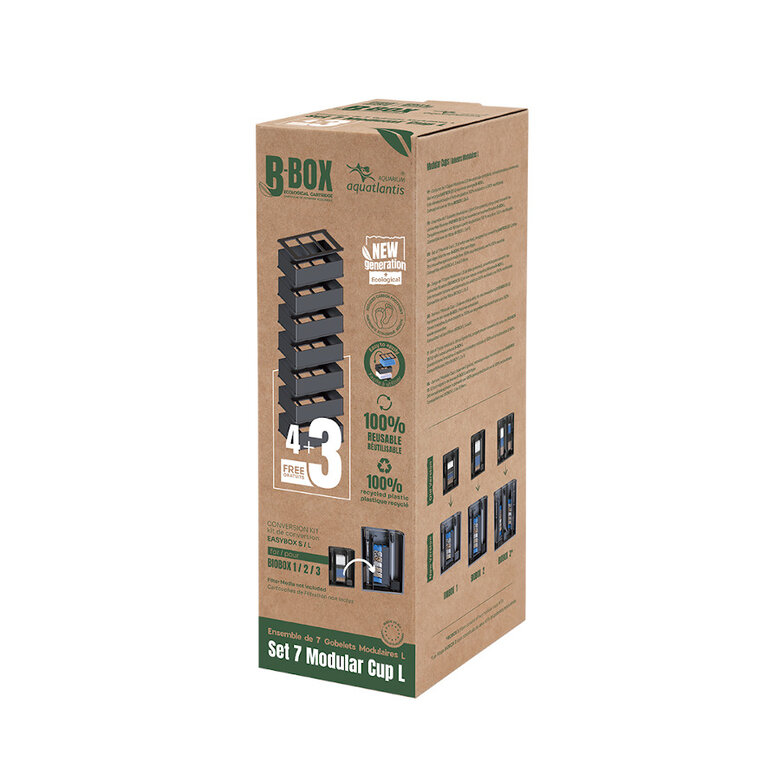 Aquatlantis B-Box Vasos Modulares para Filtro para acuarios,  Imagen numero 1 Aquatlantis B-Box Vasos Modulares para Filtro para acuarios, , large Imagen numero 1