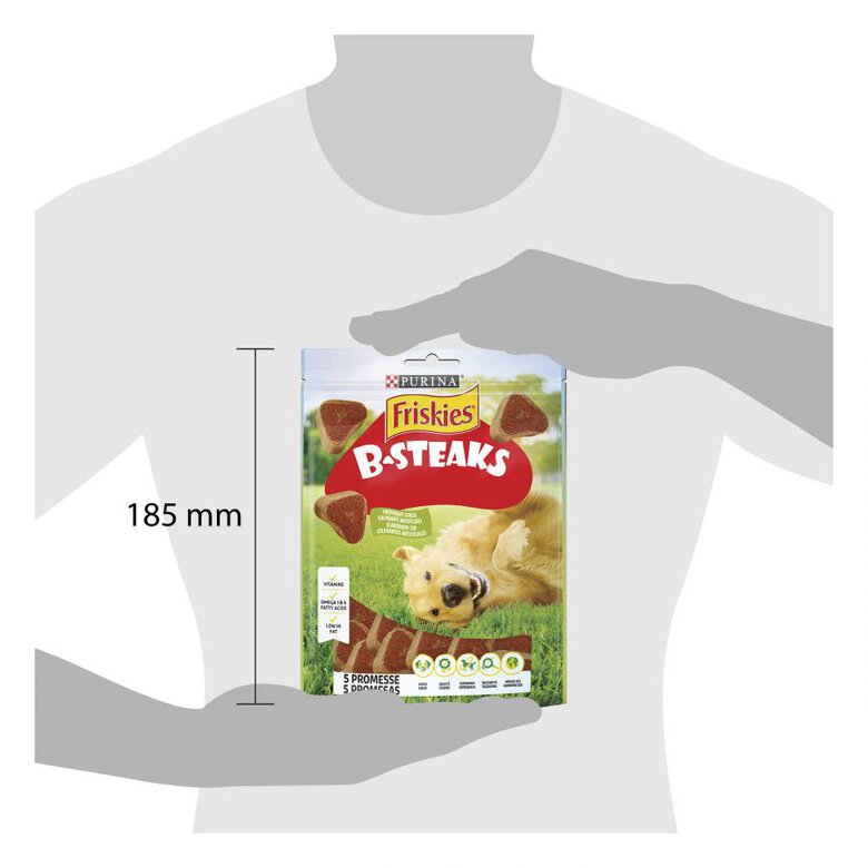 Friskies Bocaditos B-Steaks para perros, , large image number null