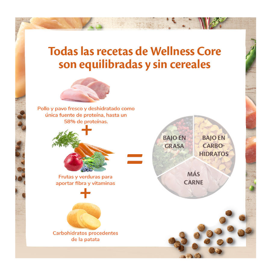 Wellness Core Adult Sterilised Pollo y Pavo pienso para gatos thumbnail