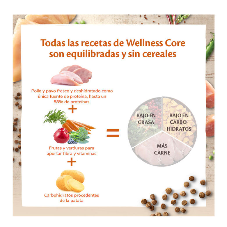 Wellness Core Adult Sterilised Pollo y Pavo pienso para gatos thumbnail