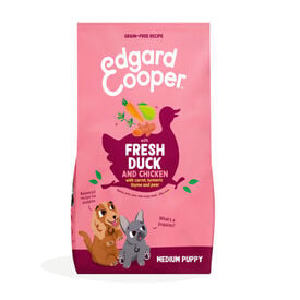 Edgard & Cooper Puppy Pato y Pollo pienso para perros