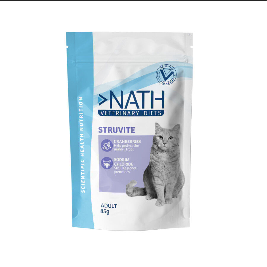 Nath Veterinary Diets Adult Struvite Sobre para gatos