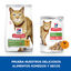 Hill's Science Plan Senior Vitality Pollo y Salmón Sobre en salsa para gatos, , large indicador imagen numero 4