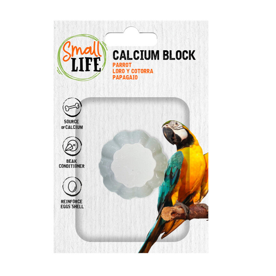 Small Life Bloque de Calcio para loros