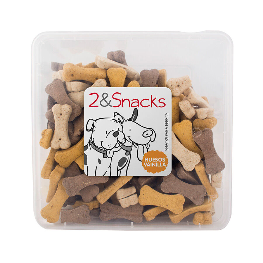 500 g 2&Snacks Galletas de Vainilla para perros, , large Imagen numero 2