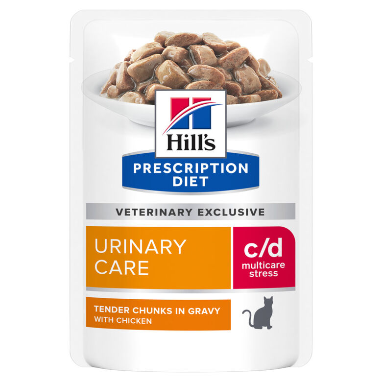 Hill&#039;s Prescription Diet Urinary Care c/d sobre para gatos thumbnail