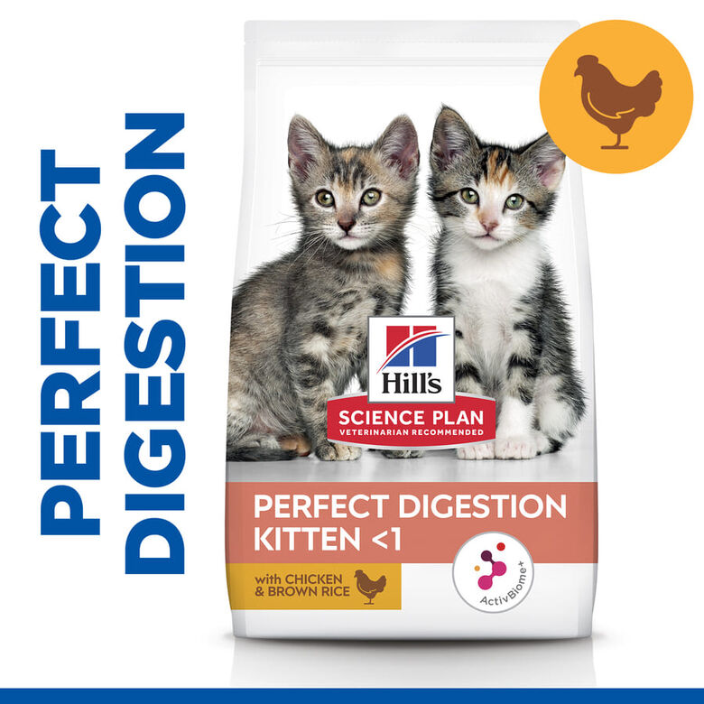 Hill&#039;s Science Plan Perfect Digestion Kitten Pienso para gatos thumbnail