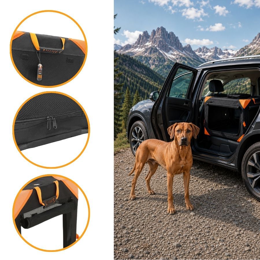 Outech X-perience Transportin Tela Plegable para perros, , large Imagen numero 4