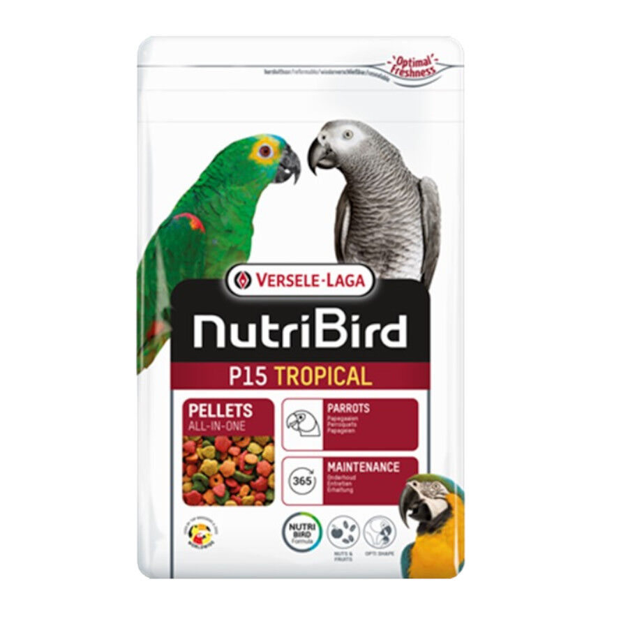 NutriBird P15 Tropical Comida para papagayos