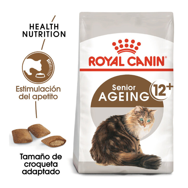 malla A tiempo Asimilación Royal Canin Ageing +12 pienso para gatos | Kiwoko