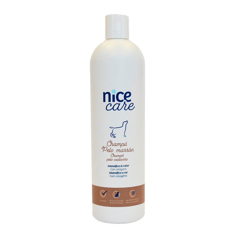 Nice Care Champú Pelo Marrón para perros, , large image number null
