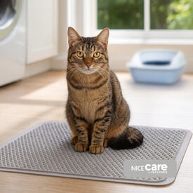 Nice Care Alfombrilla Rectángulo para gatos