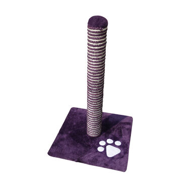 Nayeco poste rascador morado para gatos