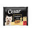 4 sobres x 100 g Cesar Carnes Mixtas Salsa en Bolsita para Perros , , large indicador imagen numero 1