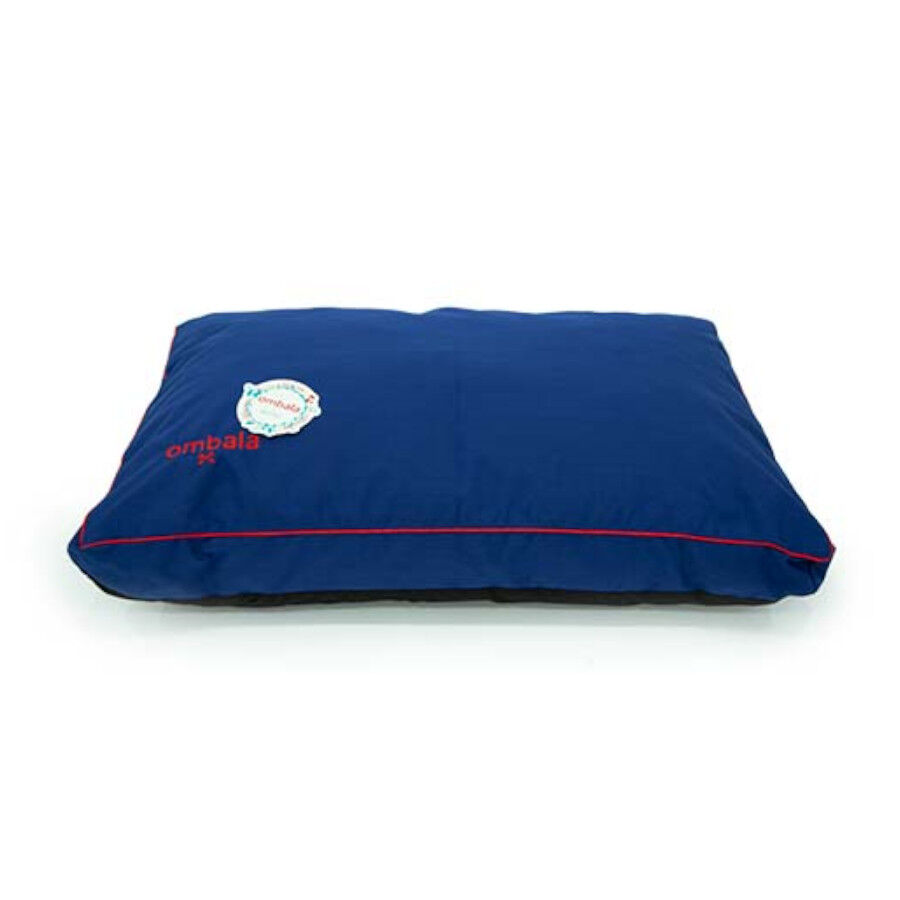 Ombala Woof Cama Azul Viscole stica para perros