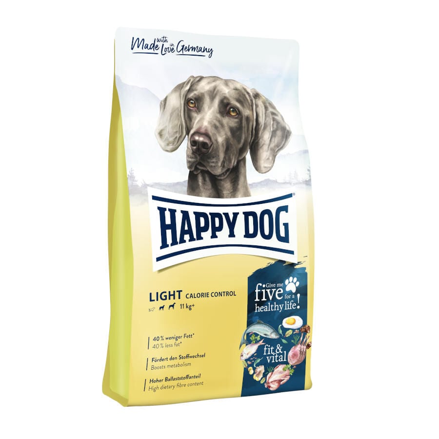 Happy Dog Adult Medium&amp;Large Fit Vital Light pienso