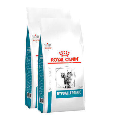 Royal Canin Feline Veterinary Hypoallergenic pienso - 2x4,5 kg Pack Ahorro